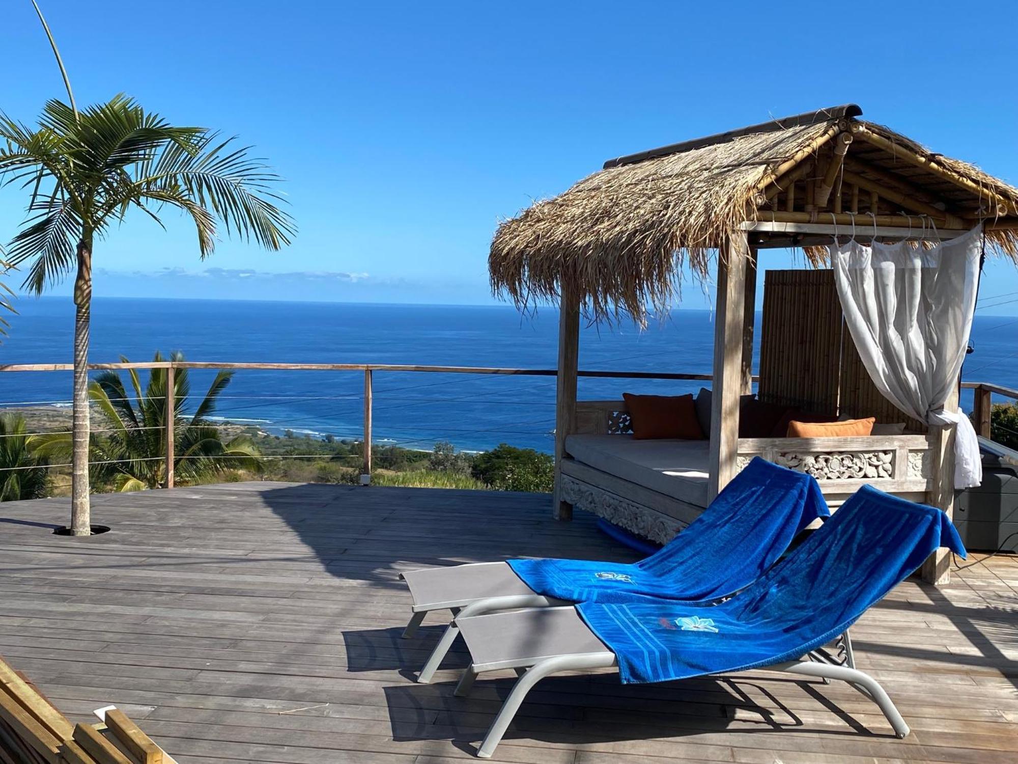La Case Aux Oiseaux - Villa Vue Mer Exceptionnelle Сен-Лу Екстериор снимка